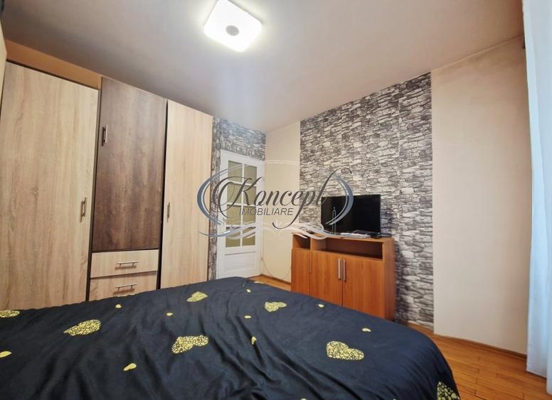Apartament cu 3 camere decomandat, mobilat în Zorilor