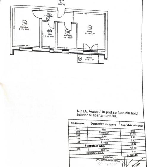 Apartament cu 4 camere în Calea Urseni