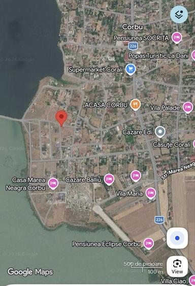 Teren de 500 mp, în Corbu