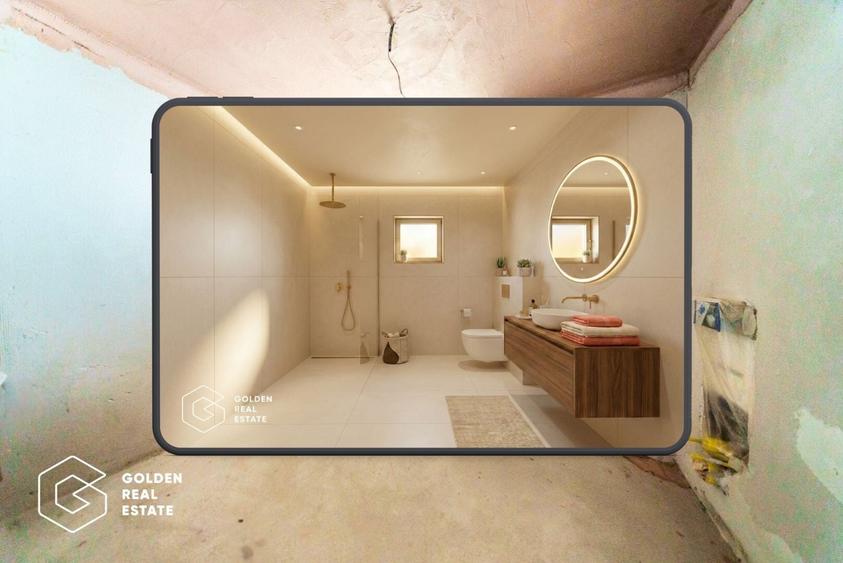 Casă individuală cu 4 camere cu Canalizare în Fântânele