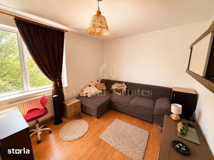 Apartament cu 3 camere, mobilat în Gării