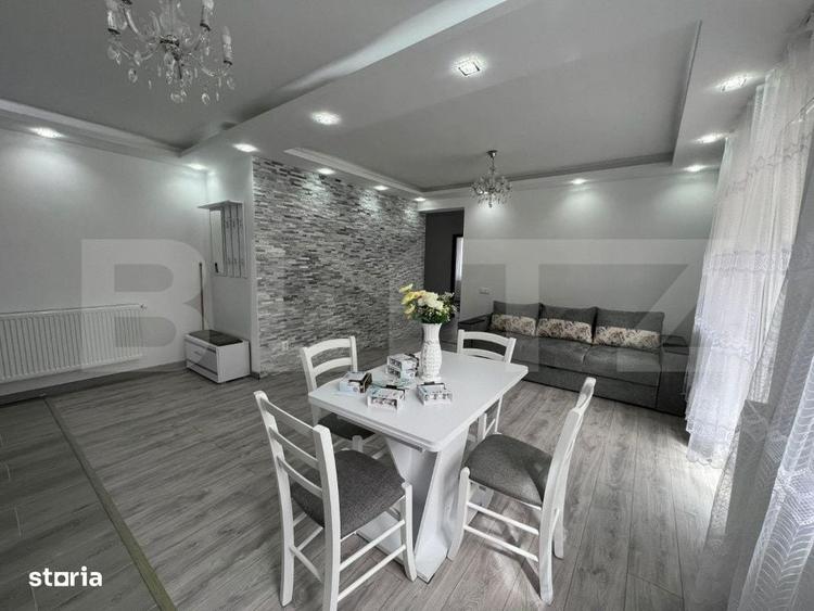Apartament cu 3 camere semidecomandat în Florești — fotografia 1