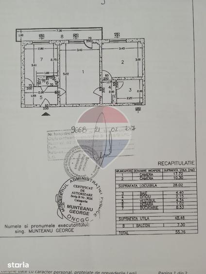 Apartament cu 2 camere de vanzare in zona Veteranilor - 12