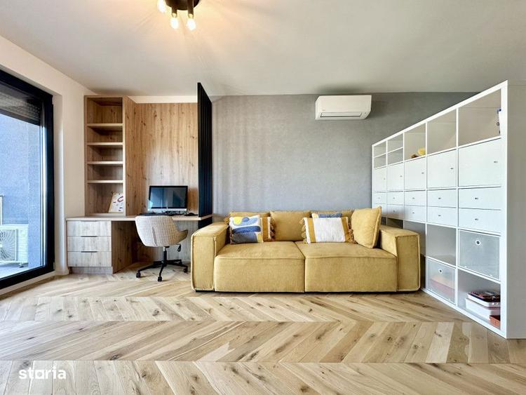 Apartament cu 2 camere, mobilat în Plopilor