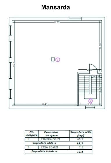Brancoveanu, casa S+P+1Et+M, 260 mp utili, garaj subteran, adapost ALA - 3