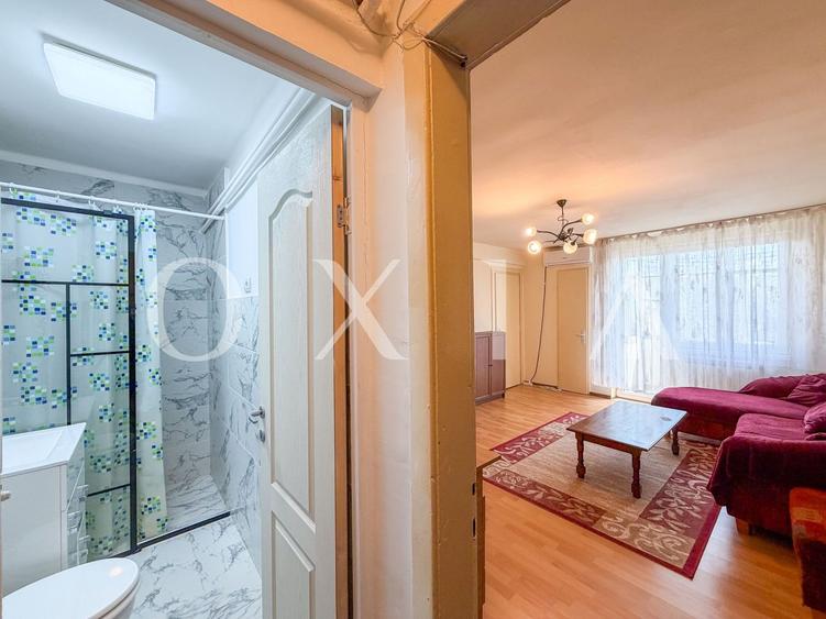 Apartament cu 2 camere semidecomandat, mobilat în Semicentral