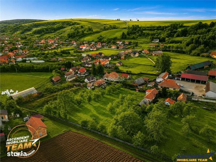FILM! 5.000mp teren intravilan cu casuta rustica, Dalnic, Covasna
