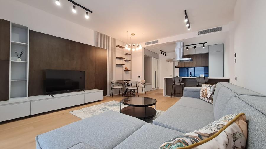 Apartament cu 2 camere decomandat, mobilat în Herăstrău — fotografia 2