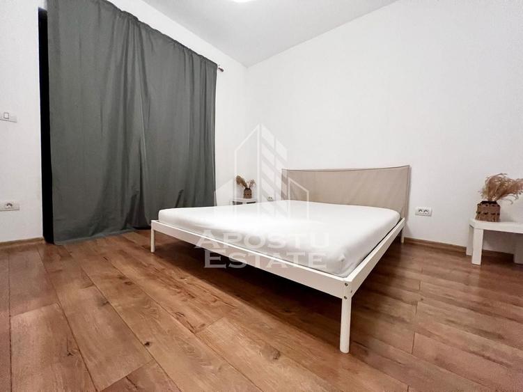 Apartament cu 2 camere semidecomandat, mobilat în Giroc