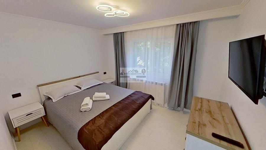 Apartament cu 2 camere semidecomandat, mobilat în Central