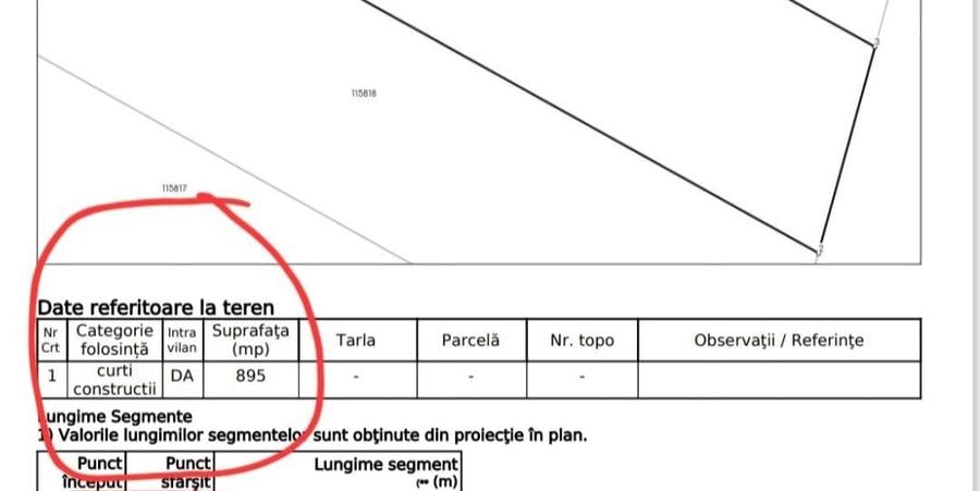 Teren intravilan 895 Mp schimb cu apartament sau auto codlea - 3