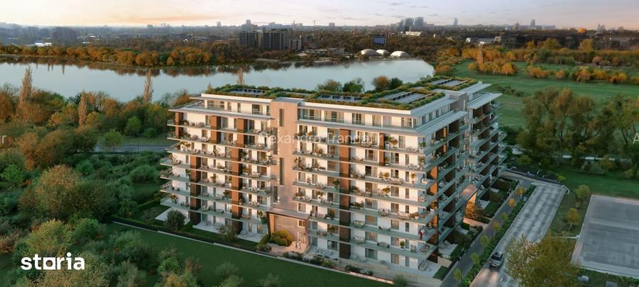 Apartament 3 camere,3bai, terasa46mp, parcare inclusa, pret negociabil