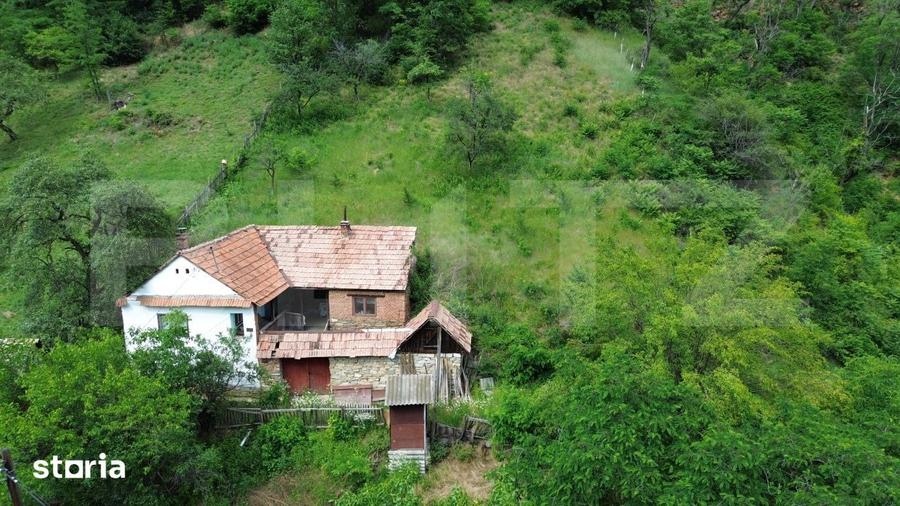 Casă cu 3 camere semidecomandat cu Teren 1343 Mp în Săsciori