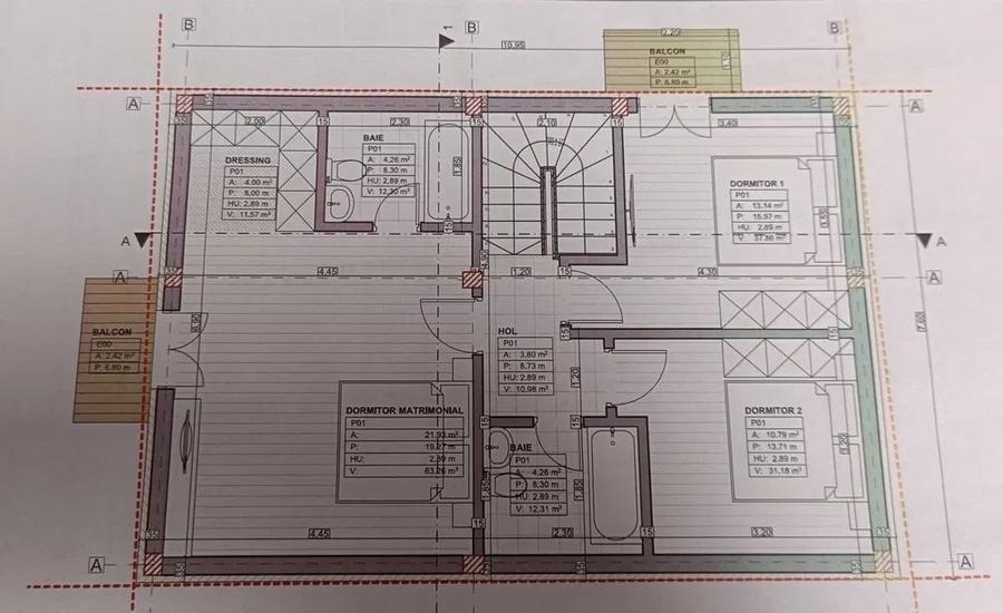 Teren Construcții intravilan de 285 mp, în Palazu Mare
