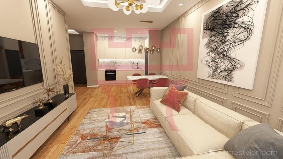 Apartament cu 3 camere decomandat, mobilat în Semicentral