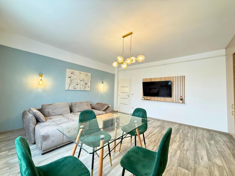 Apartament cu 2 camere decomandat, mobilat în Girocului