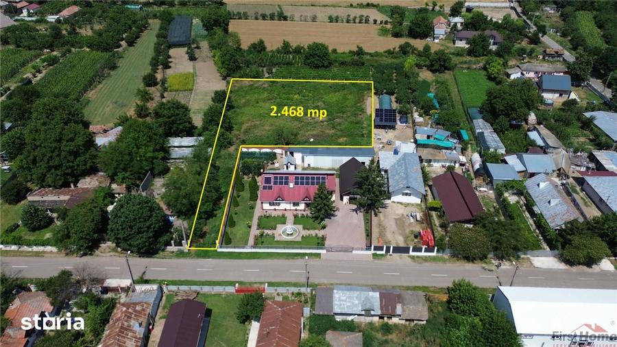 Teren de 2468 mp, în Biliești