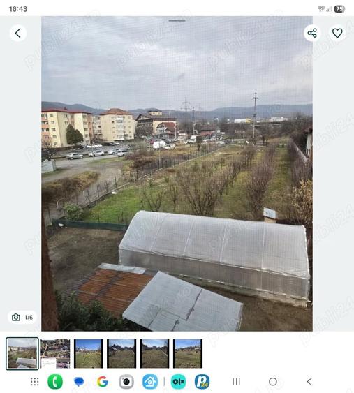 Teren de 2300 mp, în Nord