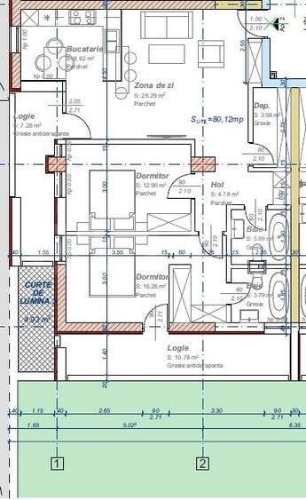 Apartament cu 4 camere, 111 mp utili, gradina de 160 mp, zona Aradului - 2