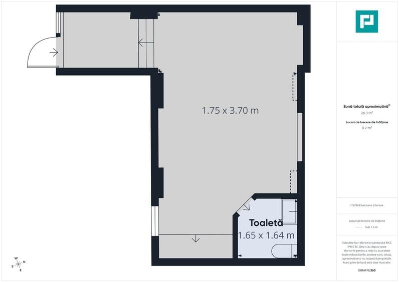 Spațiu comercial, de 29 mp, în Ultracentral