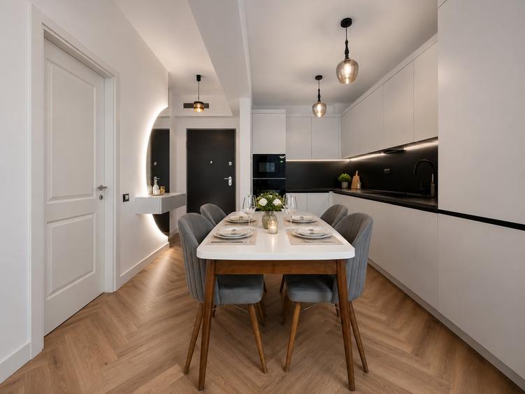Apartament cu 2 camere semidecomandat în Pipera