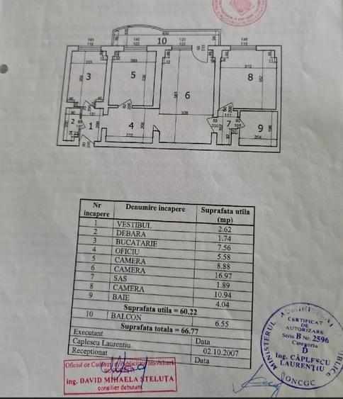 Apartament cu 3 camere semidecomandat, mobilat în 13 Septembrie
