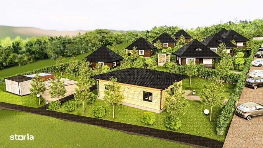 Casă cu 2 camere cu Teren 42 Mp în Agapia