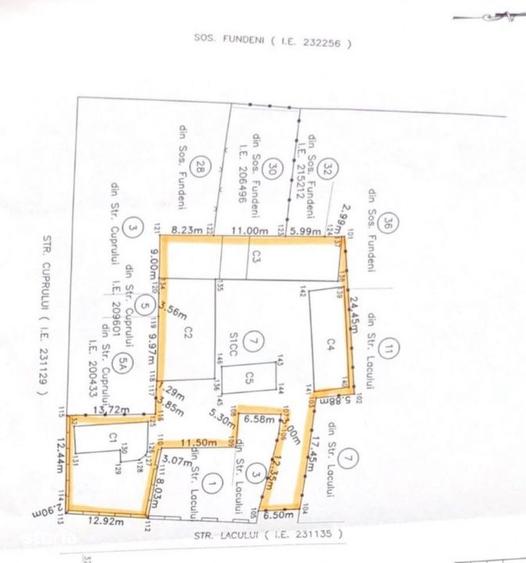 Teren de 1297 mp, în Pantelimon