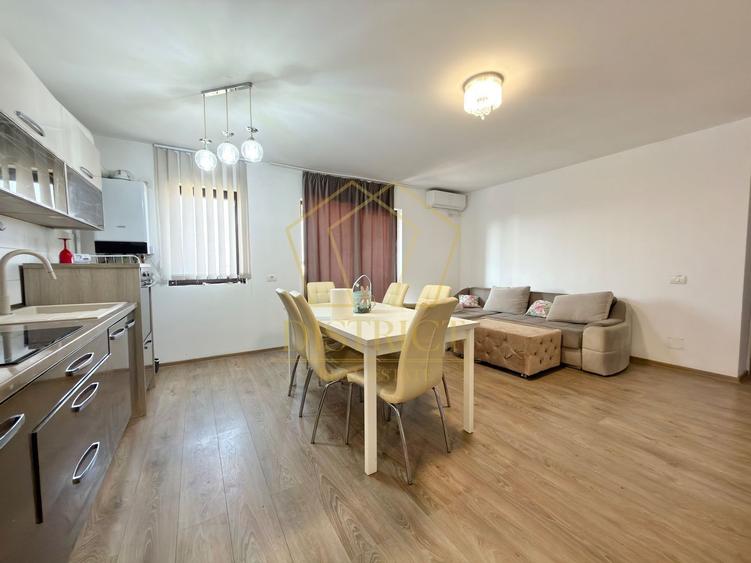 Apartament cu 3 camere semidecomandat, mobilat în Chișoda