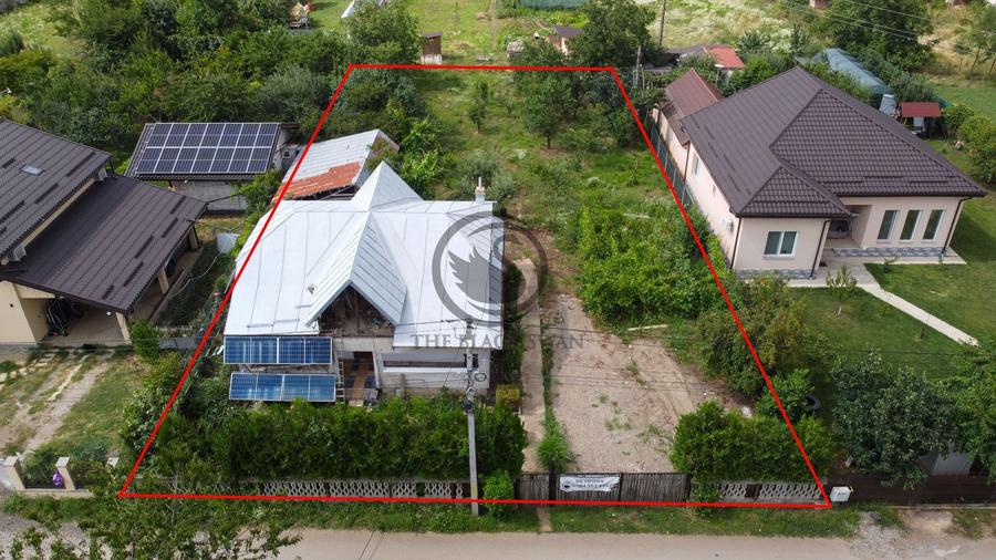 Casă individuală cu 3 camere cu Canalizare în Strejnicu