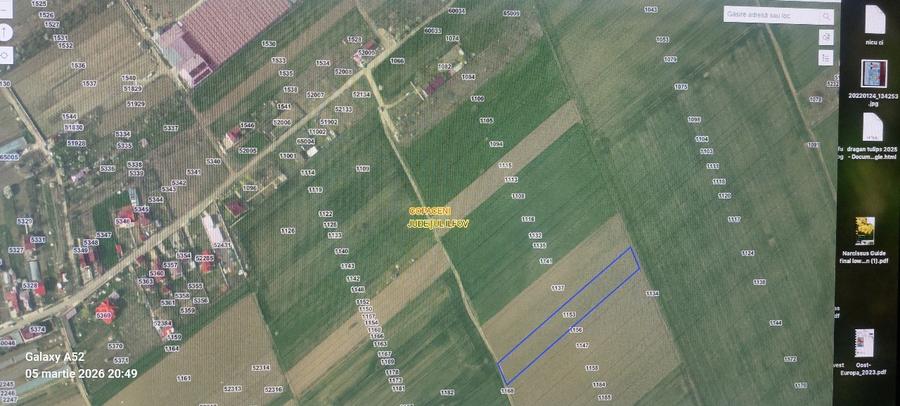 Teren Construcții intravilan de 4600 mp, în Copăceni