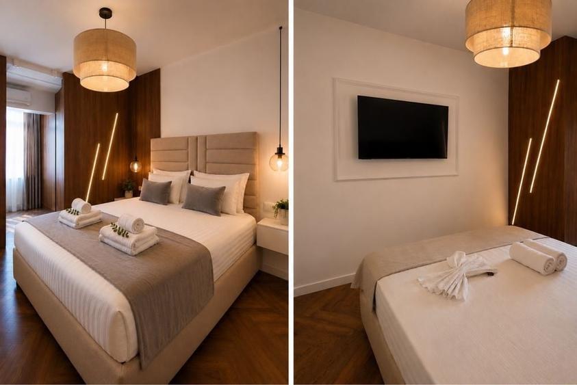 Apartament cu 3 camere semidecomandat, mobilat în Ștefan cel Mare