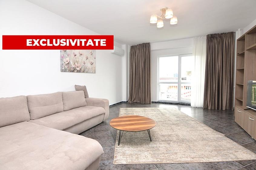 Apartament cu 3 camere decomandat, mobilat în Unirii