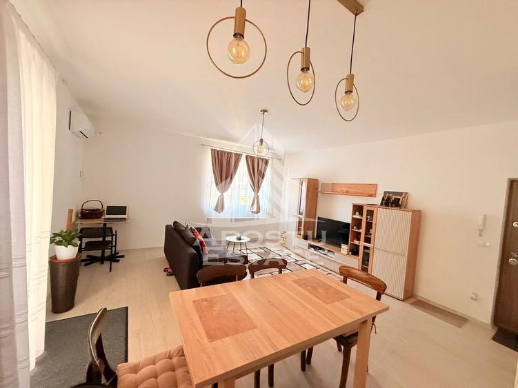 Apartament cu 2 camere semidecomandat în Giroc