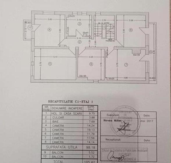 Casă cu 9 camere cu Teren 350 Mp în Domenii
