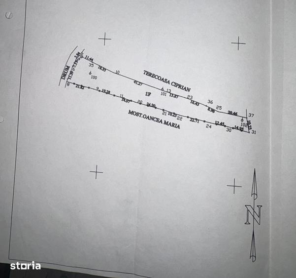 Teren de 1941 mp, în Central