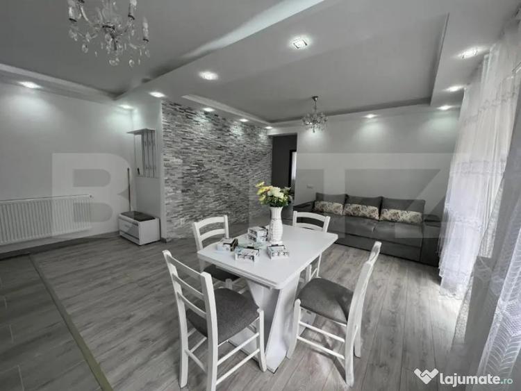 Apartament cu 3 camere semidecomandat în Florești