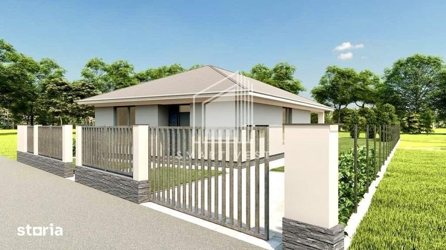 Casă cu 3 camere cu Teren 603 Mp în Vetiș