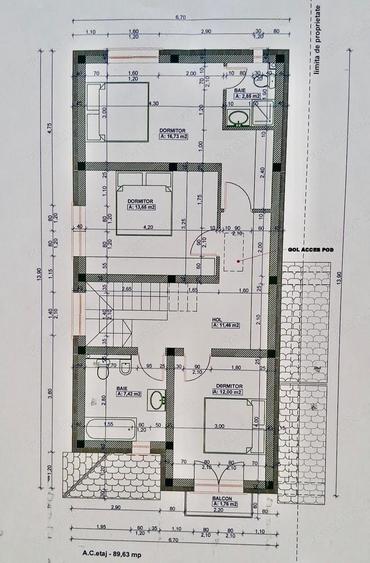 Casă cu 4 camere cu Teren 392 Mp în Central