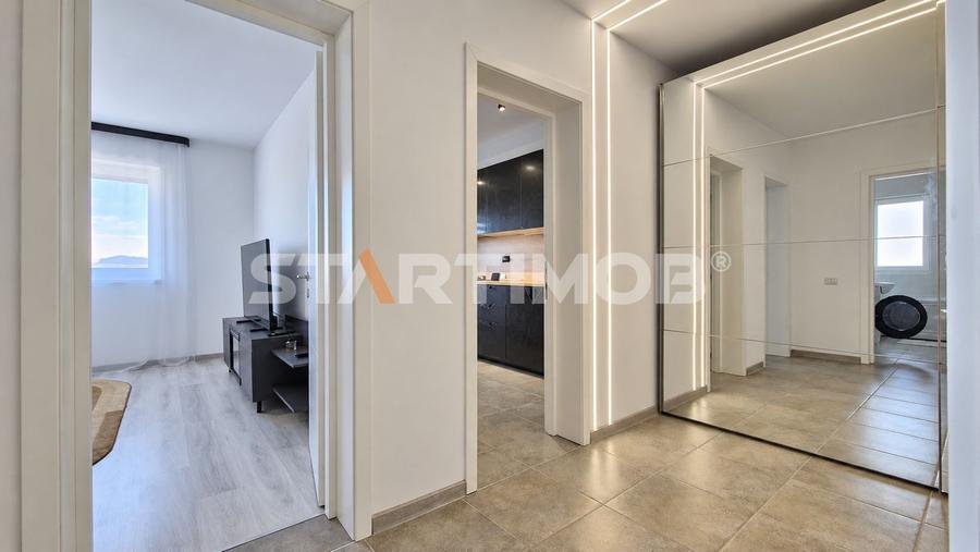 Apartament cu 2 camere decomandat, mobilat în Sânpetru