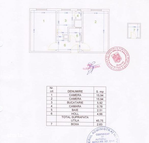 Apartament cu 2 camere decomandat în Floreasca