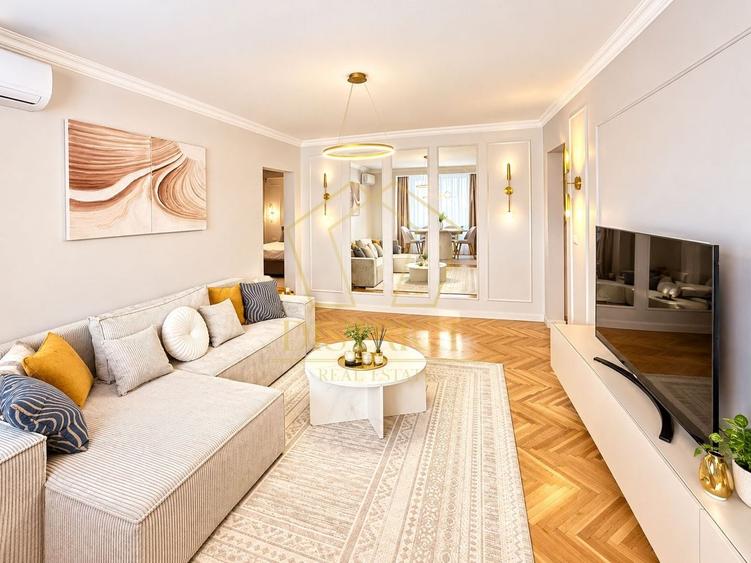 Apartament cu 3 camere semidecomandat, mobilat în Central
