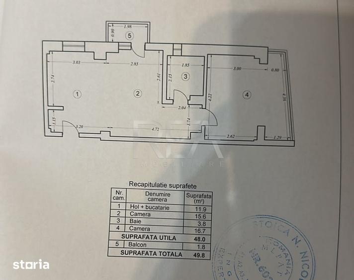 Apartament cu 2 camere în 13 Septembrie — fotografia 1