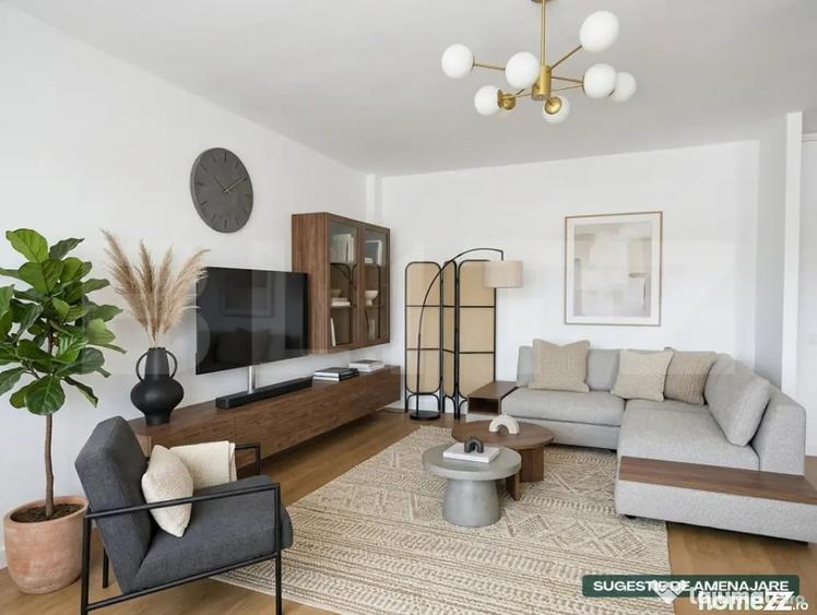 Apartament cu 2 camere decomandat în Răcădău