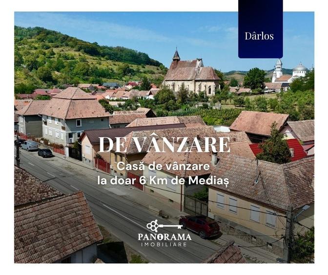 Casă individuală cu 3 camere cu Canalizare în Dârlos