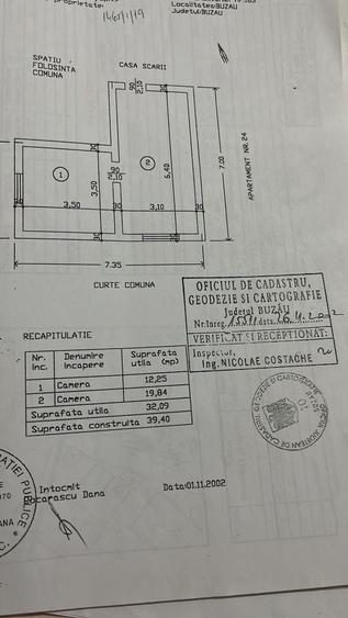 Apartament cu 3 camere semidecomandat în Transilvaniei