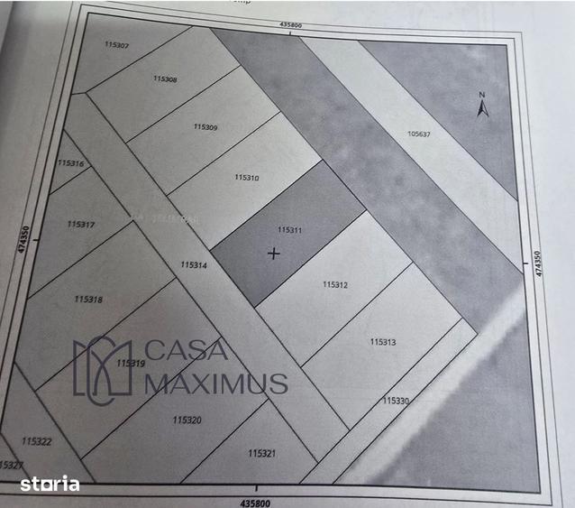 Teren de 400 mp, în Terezian
