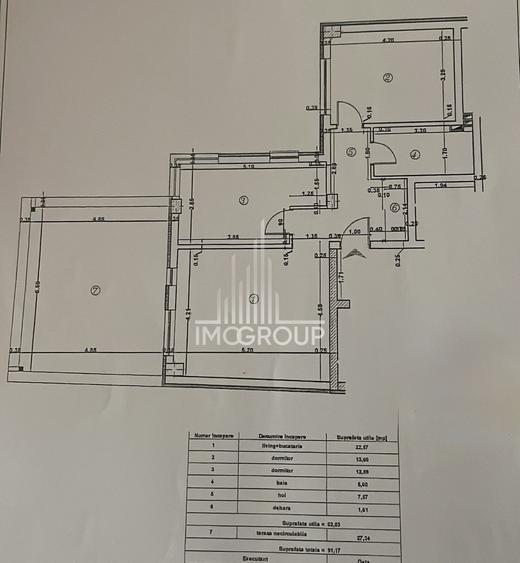 Apartament cu 3 camere | Terasă 27 mp | Etaj 2 | Zona Rivus | Parcare subterană - 10
