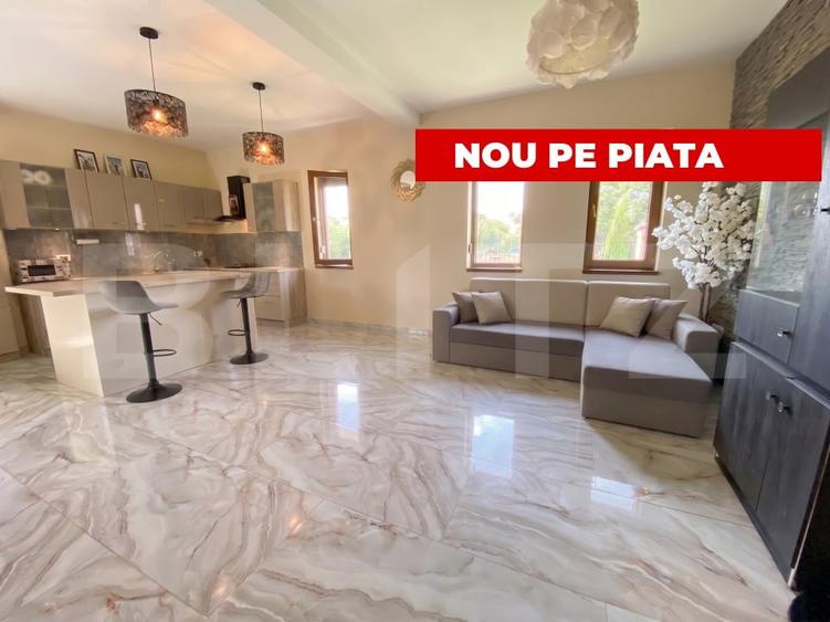 Casă individuală cu 3 camere cu Canalizare în Moșnița Nouă