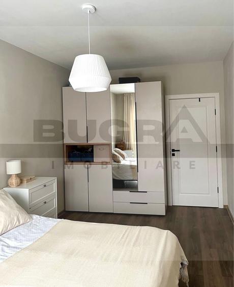 Apartament cu 2 camere semidecomandat, mobilat în Iris